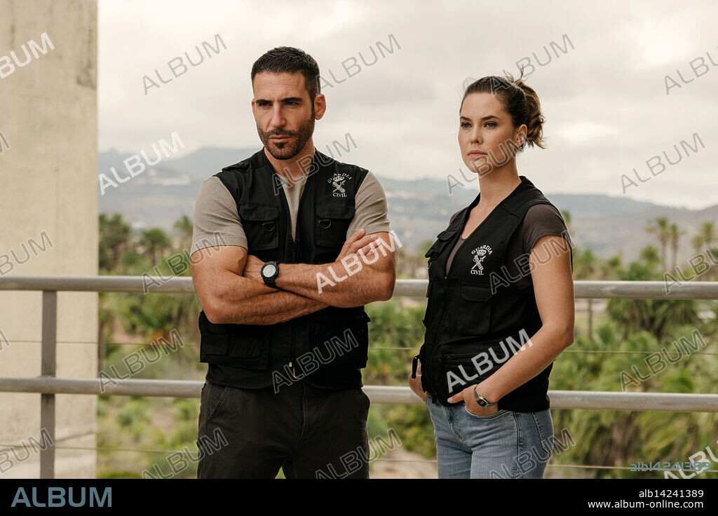 KATIA FELLIN y MIGUEL ANGEL SILVESTRE en WEISS & MORALES, 2025, dirigida por LUCIA ESTEVEZ y ORIOL FERRER. Copyright Portocabo / RTVE / Nadcon Film / ZDF Studios.