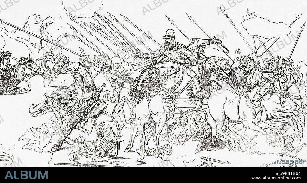 Jason and Medea with the Golden Fleece. According to Greek mythology, the Golden Fleece is the fleece of the golden-woolled, winged ram, Chrysomallos, and is a symbol of authority and kingship. Jason and his crew of Argonauts, with the help of Medea, stole the golden fleece in order to place Jason rightfully on the throne of Iolcus in Thessaly. A Popular History of Greece, published 1887.