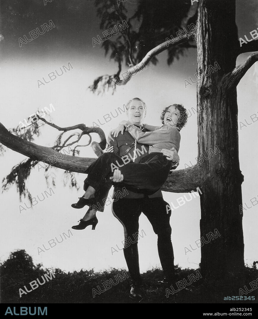 ED NELSON and JEANETTE MACDONALD in INDIAN LOVE CALL, 1936 (ROSE MARIE), directed by W. S. VAN DYKE. Copyright M.G.M.
