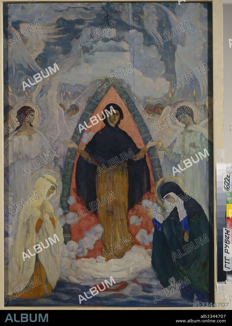 MIKHAIL VASILYEVICH NESTEROV. The Protection of the Mother of God (Pokrov).