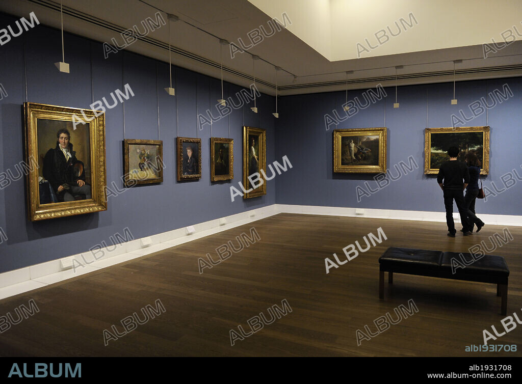 Ny Carlsberg Glyptotek. Interior of one of its rooms. Copenhagen, Denmark.