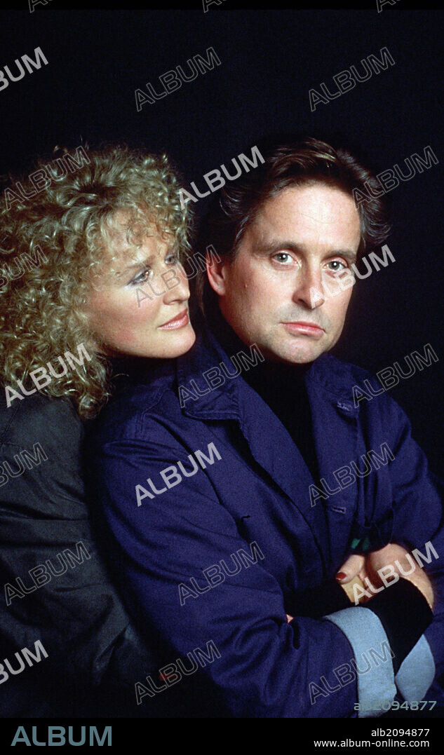 GLENN CLOSE y MICHAEL DOUGLAS en ATRACCIÓN FATAL, 1987 (FATAL ATTRACTION), dirigida por ADRIAN LYNE. Copyright PARAMOUNT PICTURES.