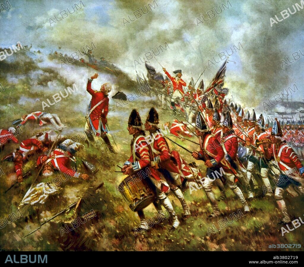American Revolution, Battle of Bunker Hill, 1775 - Album