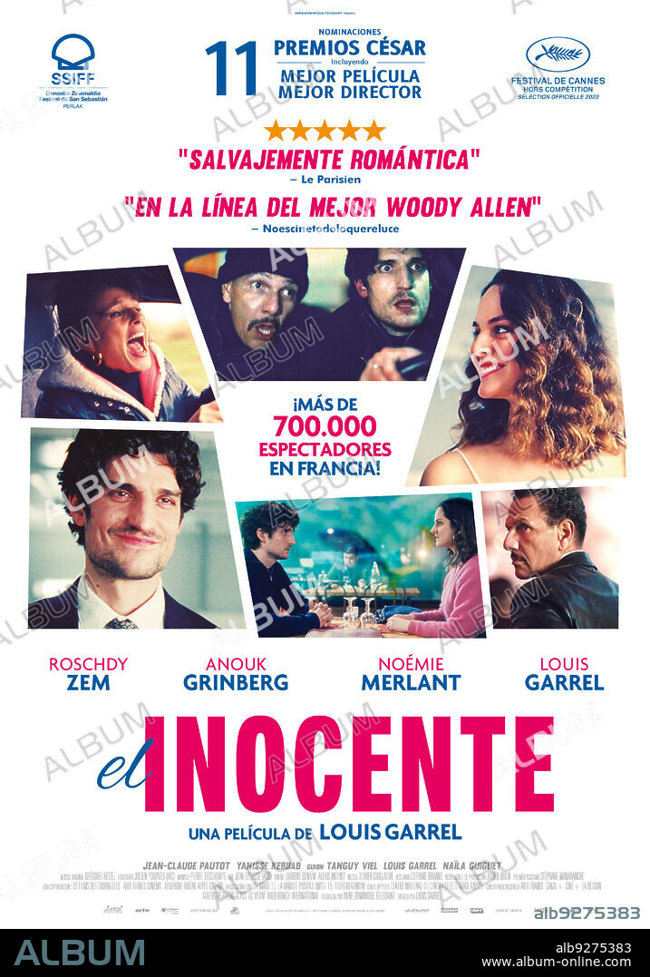 Poster of THE INNOCENT, 2022 (L' INNOCENT), directed by LOUIS GARREL. Copyright Les Films des Tournelles.