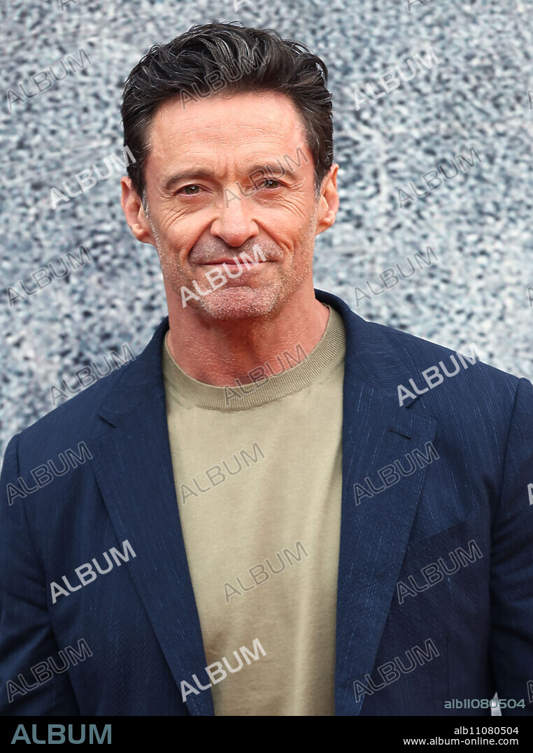 July 11, 2024: Celebrities attending 'Deadpool and Wolverine' UK sneak peek at Eventim Apollo..Featuring: Hugh Jackman.Where: London, United Kingdom.When: 11 Jul 2024.Credit: CelebrityPhotosUK/Cover Images (Credit Image: © Cover Images via ZUMA Press).
