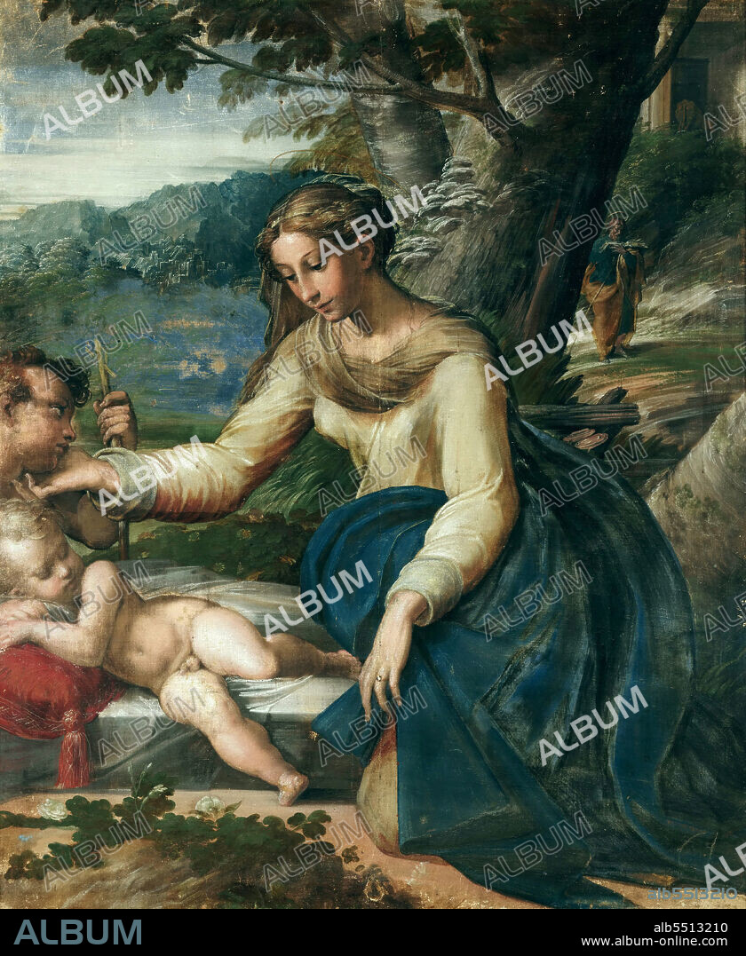 PARMIGIANINO. The Holy Family.