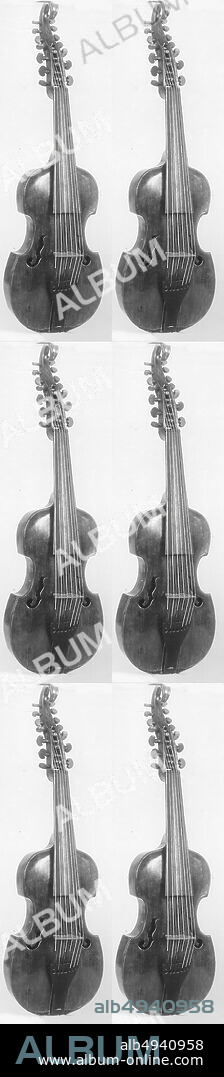 probably Nicolaus Langer, Viola d'Amore, German, probably Nicolaus Langer (German, Meckenheim (in Pfalz) ca. 17451827 Mannheim), ca. 1799, Mannheim, Germany, German, wood, L. 78.5 cm, Body L. 38.7 cm, String L. 38.5 cm, Chordophone-Lute-bowed-unfretted.