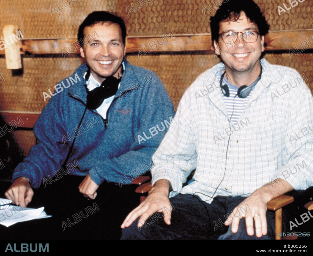 BOBBY & PETER FARRELLY in THERE'S SOMETHING ABOUT MARY, 1998, directed by BOBBY & PETER FARRELLY, BOBBY FARRELLY and PETER FARRELLY. Copyright 20TH CENTURY FOX / WATSON, GLEN.