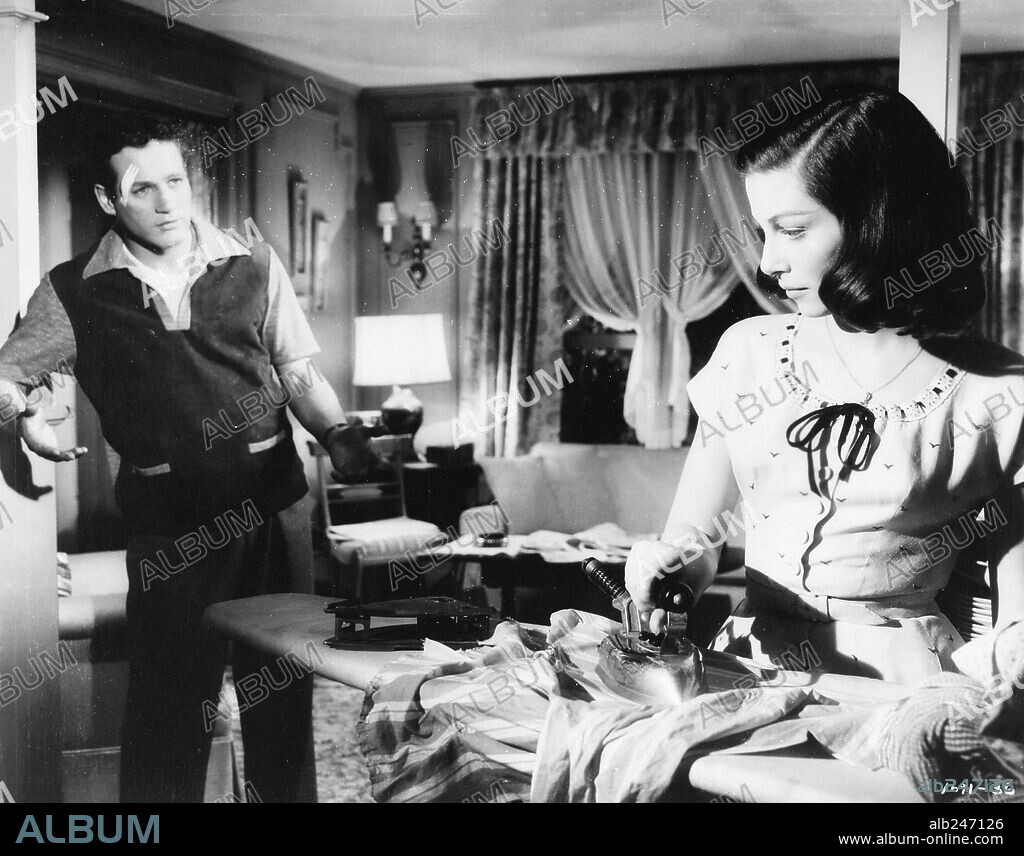PAUL NEWMAN and PIER ANGELI in SOMEBODY UP THERE LIKES ME, 1956, directed by ROBERT WISE. Copyright M.G.M.