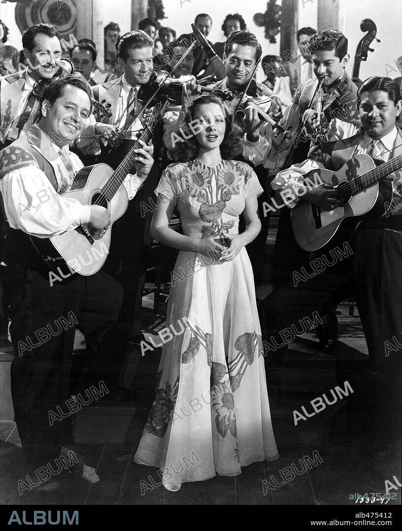 KATHRYN GRAYSON in ANCHORS AWEIGH, 1945, directed by GEORGE SIDNEY. Copyright M.G.M.