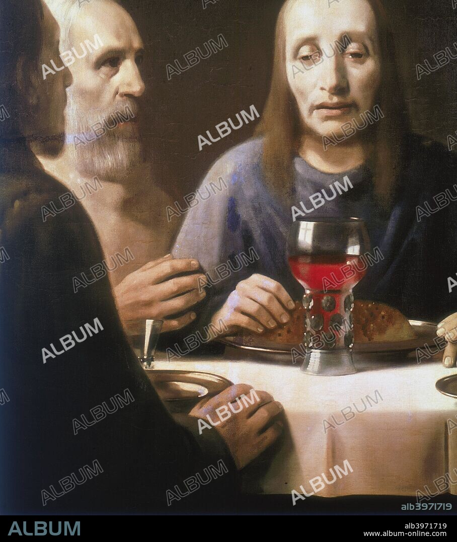 'The Supper', mid-late 17th century. The resurrected Christ appearing to his disciples at Emmaus.
