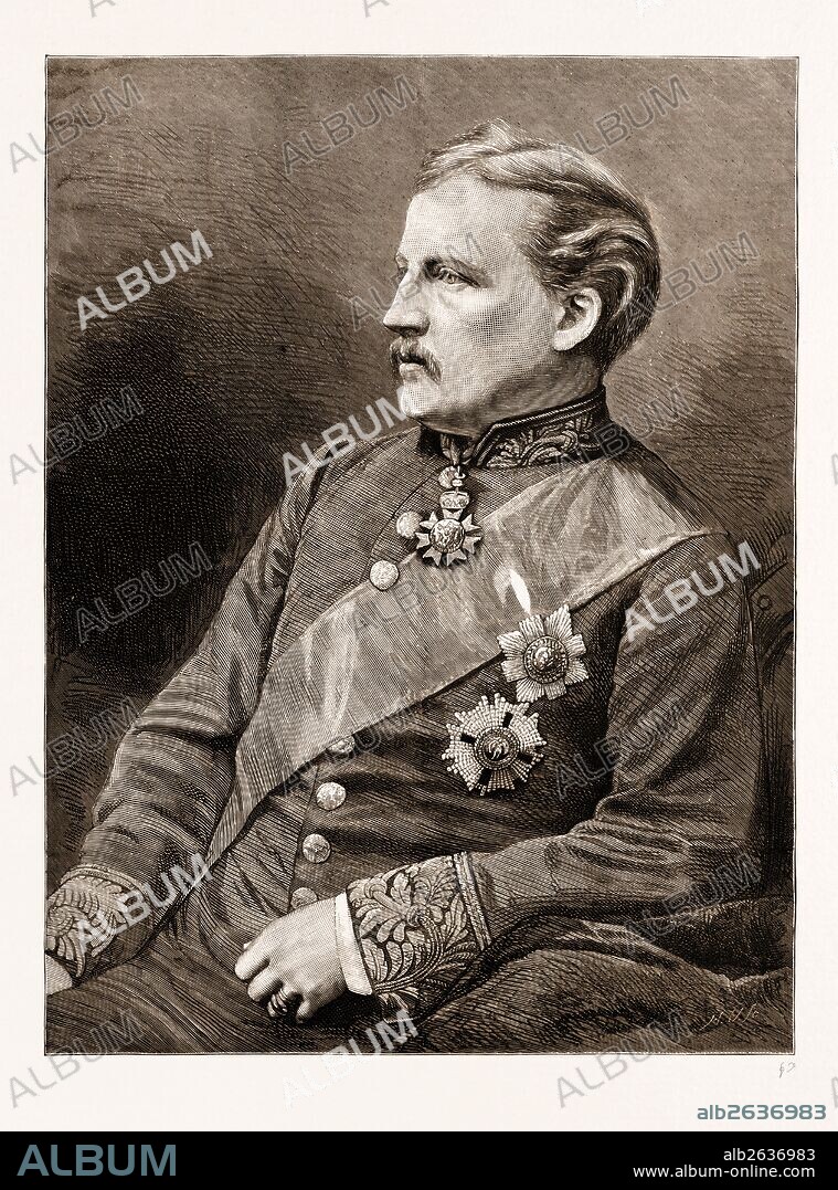 JOHN DOUGLAS SUTHERLAND CAMPBELL, MARQUIS OF LORNE, P.C., K.T., G.C.M.G., LATE GOVERNOR-GENERAL OF CANADA, 1883.