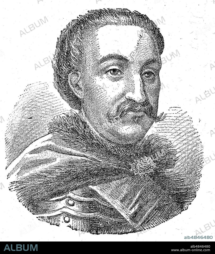 John III Sobieski, Jan III Sobieski, 1629 - 1696, was King of Poland and Grand Duke of Lithuania. Johann III. Sobieski war ein polnischer Aristokrat, Staatsmann, Großhetman und ab 1674, als König von Polen und Großfürst von Litauen, digital improved reproduction of an original print from the year 1881.
