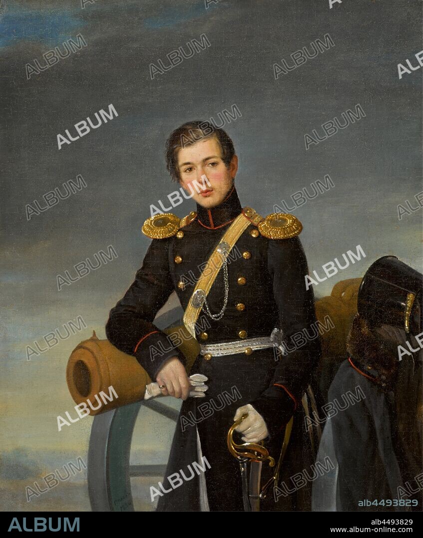 PIMEN NIKITICH ORLOV. Portrait of Alexander Nikolaevich Karamzin (1815-1888).