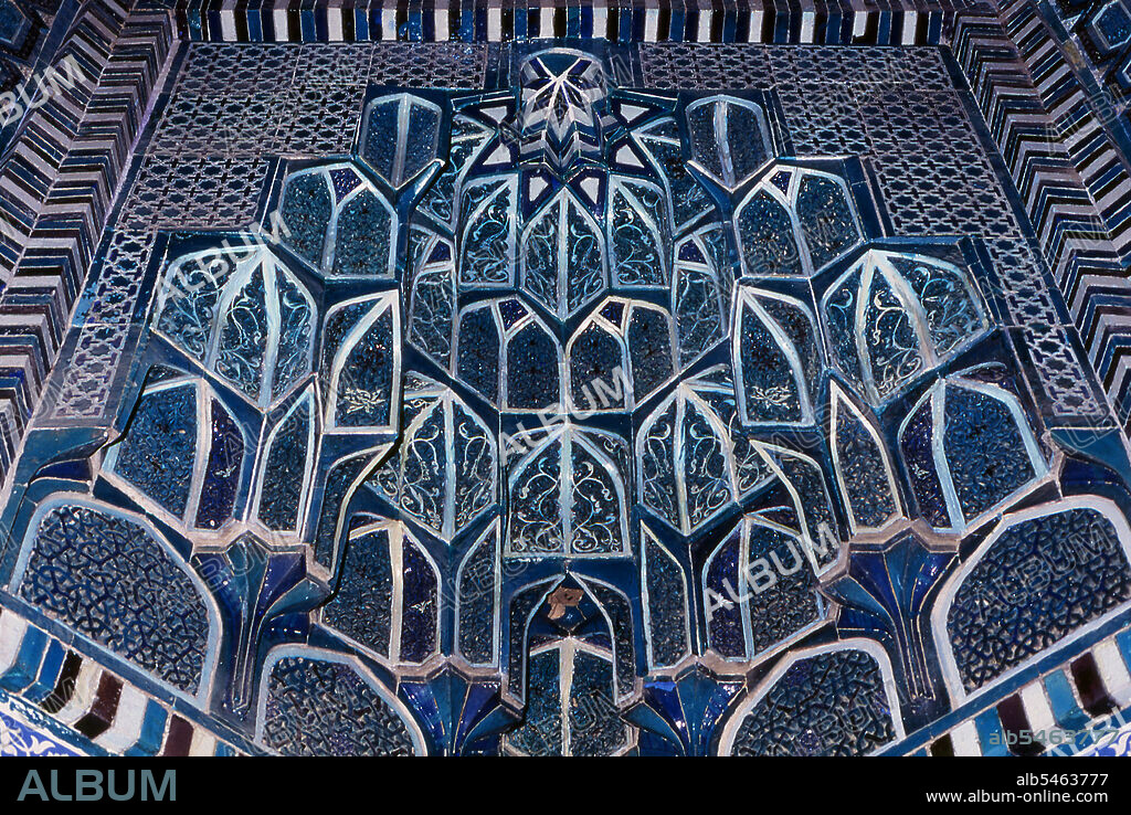 Shah-i-Zinda ('The Living King') is a necropolis in the north-eastern part of Samarkand. The Shah-i-Zinda Ensemble includes mausoleums and other ritual buildings from the 9-14th and 19th centuries. The name Shah-i-Zinda is connected with the legend that Kusam ibn Abbas, a cousin of the prophet Muhammad is buried here. It is believed that he came to Samarkand with the Arab invasion in the 7th century to preach Islam. Popular legends speak that he was beheaded by Zoroastrian fire-worshippers for his faith.