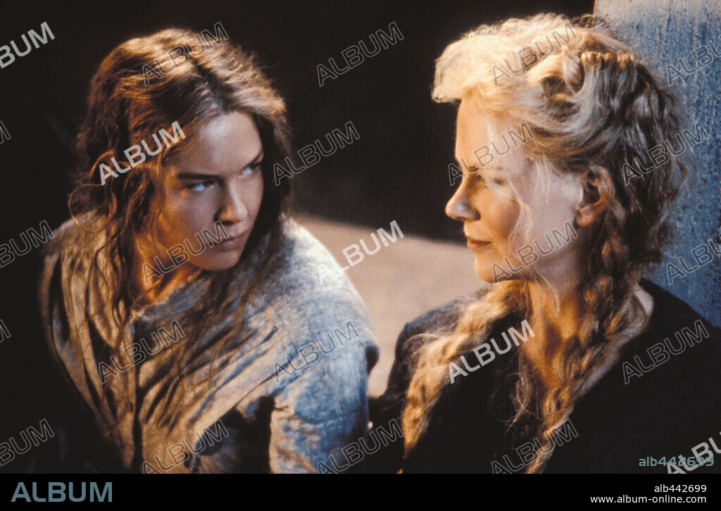 NICOLE KIDMAN y RENEE ZELLWEGER en COLD MOUNTAIN, 2003, dirigida por ANTHONY MINGHELLA. Copyright MIRAMAX.