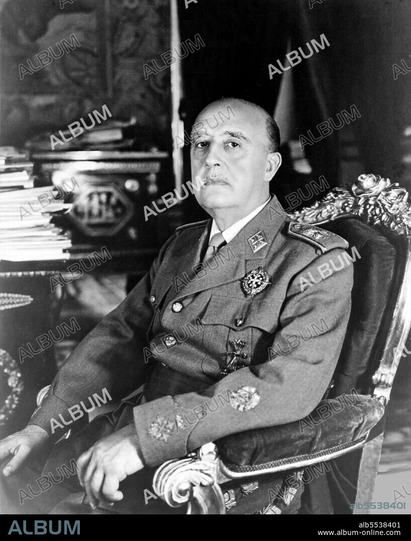 Francisco Franco Bahamonde (4 December 1892 – 20 November 1975) was the dictator of Spain from 1939 to his death in 1975. A conservative, he was shocked when the monarchy was removed and replaced with a democratic republic in 1931. With the 1936 elections, the conservatives fell and the leftist Popular Front came to power. Looking to overthrow the republic, Franco and other generals staged a partially successful coup, which started the Spanish Civil War. With the death of the other generals, Franco quickly became his faction's only leader. Franco received military support from local fascist, monarchist and right-wing groups, and also from Hitler's Nazi Germany and Mussolini's Fascist Italy. Leaving half a million dead, the war was eventually won by Franco in 1939. He established an autocratic dictatorship, Francoist Spain, which he defined as a totalitarian state, installing himself as head of state and government, with one legal political party: a merger of the monarchist party and the fascist party which had helped him. Franco established a repression which was characterized by concentration camps, forced labor and executions, mostly against political and ideological enemies, being estimated to have caused from about 200,000 to 400,000 deaths. After ruling for nearly forty years, Franco died in 1975. He had restored the monarchy and left King Juan Carlos I as his successor. Juan Carlos led the transition to democracy, leaving Spain with its current political system.