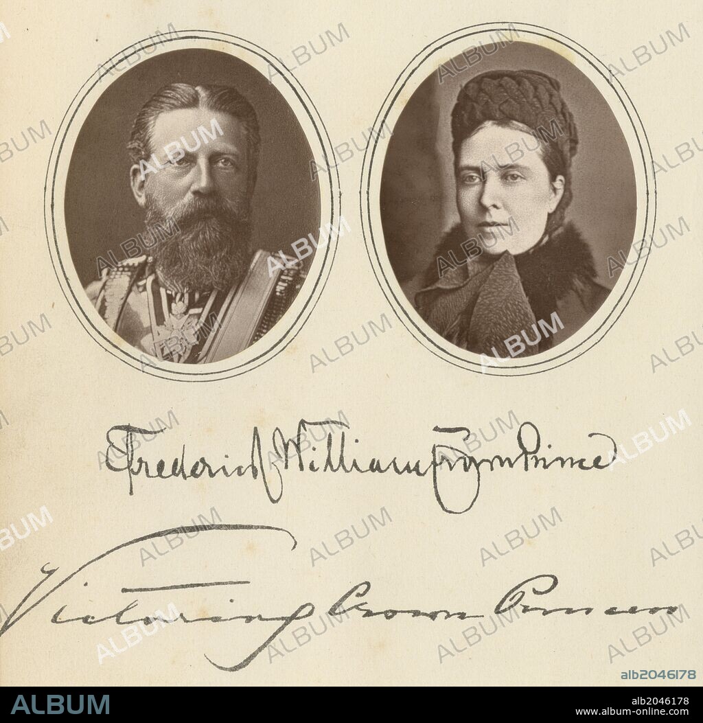 Frederick III and Empress, Frederick III (German Kaiser, 18 October 1831 - 15 June 1888, German Emperor and King of Prussia for 99 days in 1888, Victoria, Princess Royal (Victoria Adelaide Mary Louisa, 21 November 1840 - 5 August 1901) was the eldest child of Queen Victoria of the United Kingdom and Prince Albert.