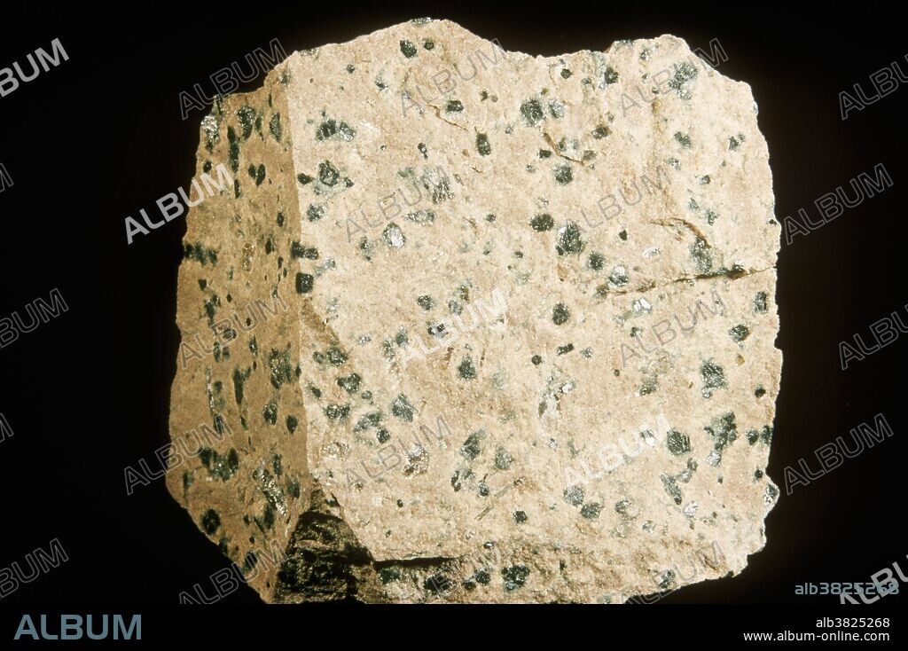 Nosean, also called noselite, is a gray or colorless silicate mineral.