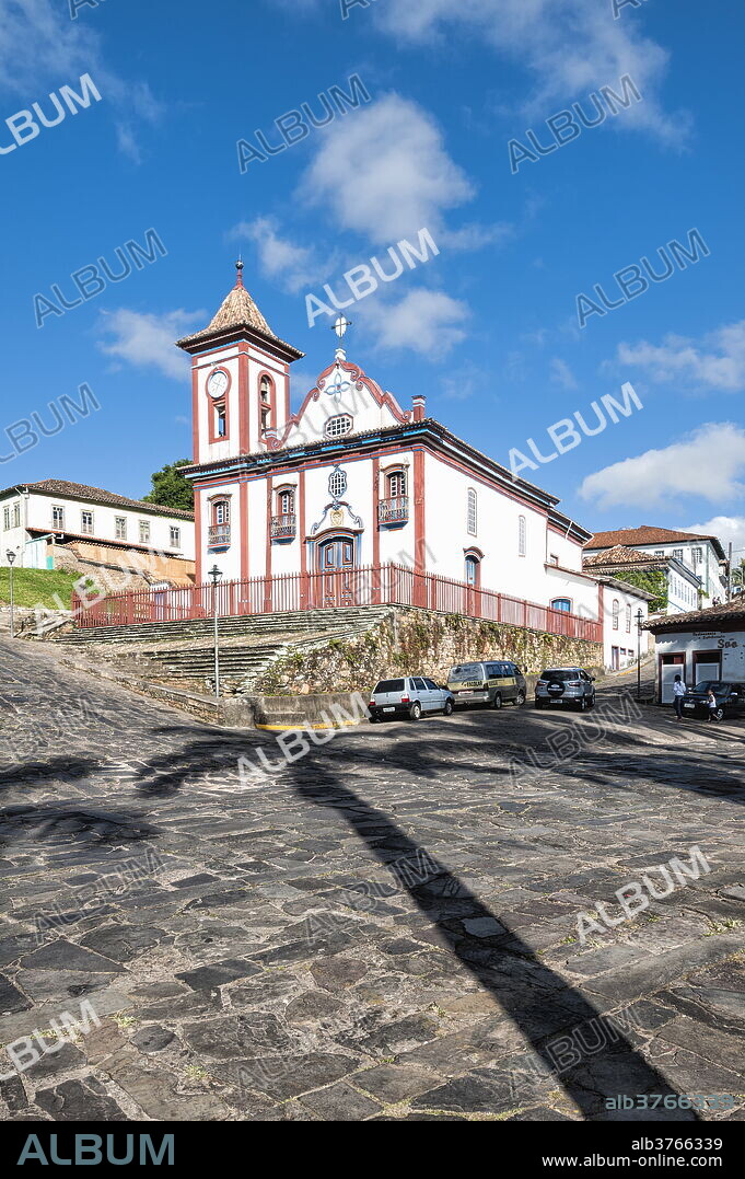 Sao Francisco de Assis Church, Diamantina, UNESCO World Heritage Site, Minas Gerais, Brazil, South America.