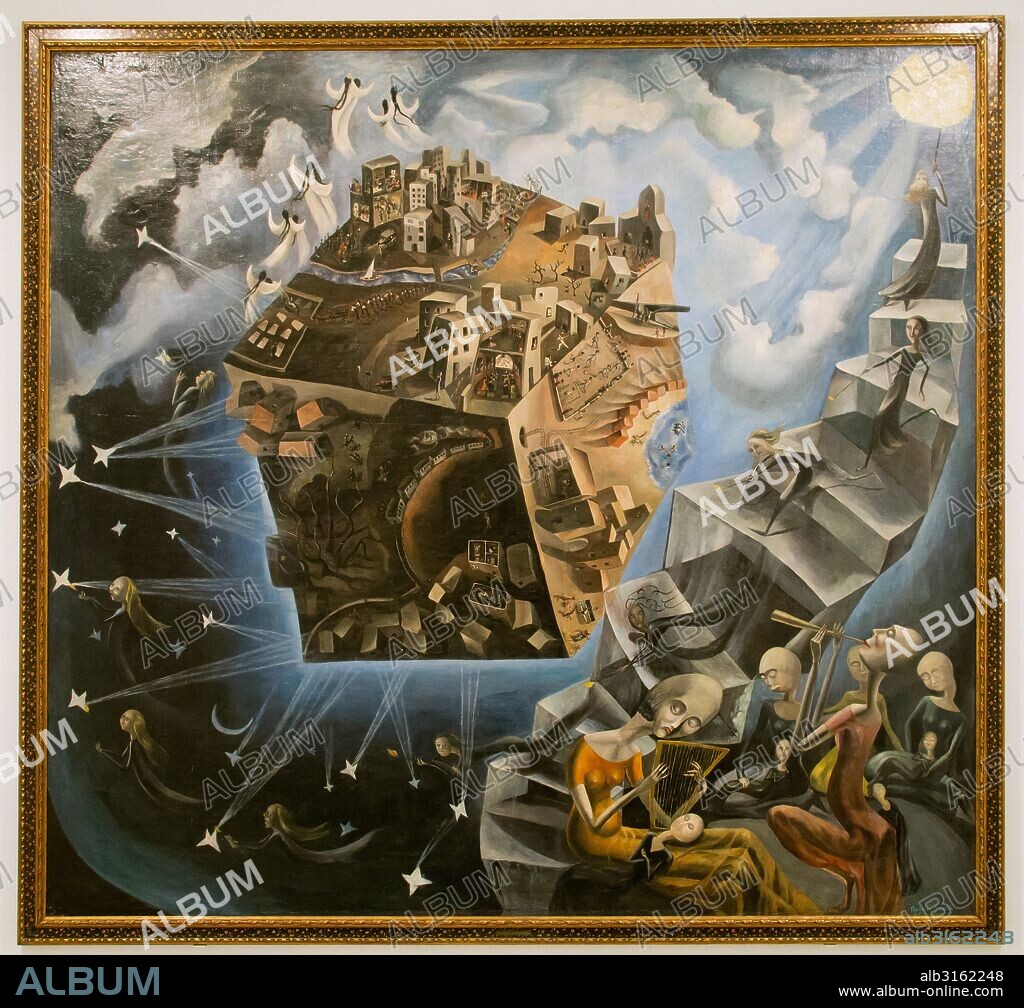 ANGELES SANTOS TORROELLA. " UN MUNDO " (1929) DE ANGELES SANTOS.