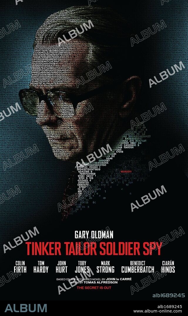 Poster de EL TOPO, 2011 (TINKER, TAILOR, SOLDIER, SPY), dirigida por TOMAS ALFREDSON. Copyright STUDIO CANAL.