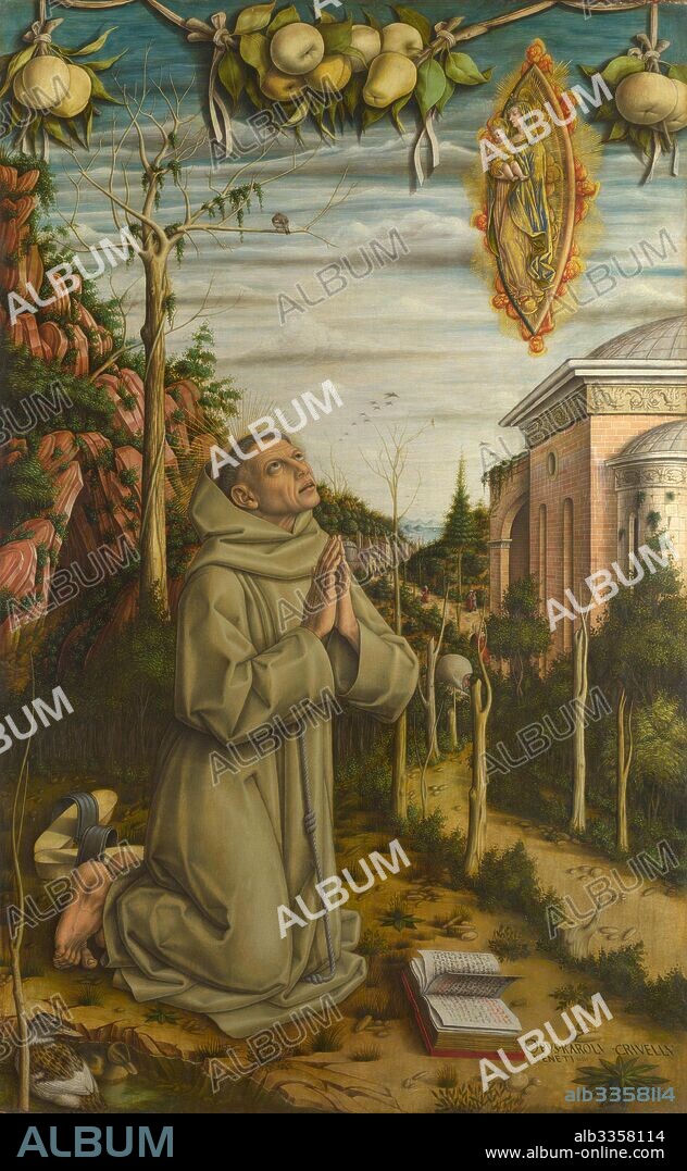 CARLO CRIVELLI. The Vision of the Blessed Gabriele.