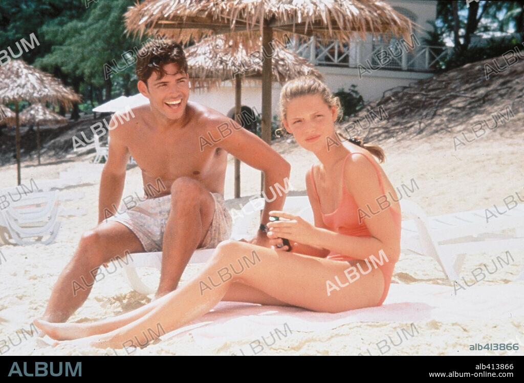 DALTON JAMES y KATHERINE HEIGL en MI PADRE ¡QUE LIGUE!, 1994 (MY FATHER THE HERO), dirigida por STEVE MINER. Copyright CITE FILMS/DD PROD./FILM PAR FILM/TOUCHSTONE PICTURE.