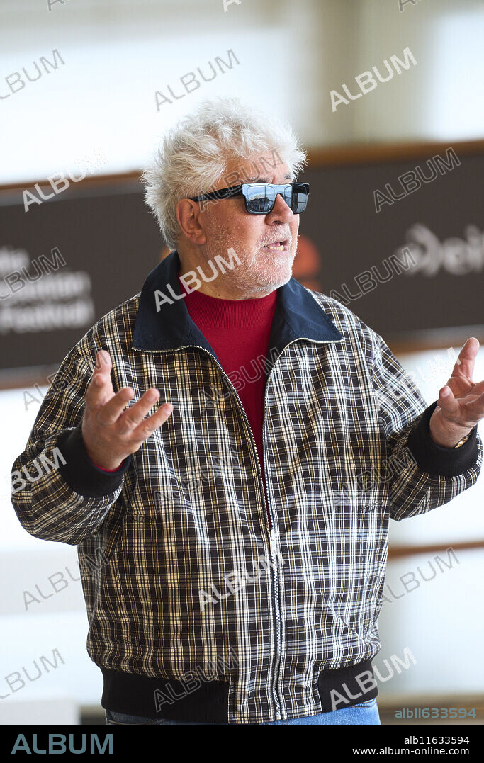 Pedro Almodovar attended 'The Room Next Door' Photocall during 72nd San Sebastian International Film Festival at Kursaal Palace on September 26, 2024 in Donostia / San Sebastian, Spain.