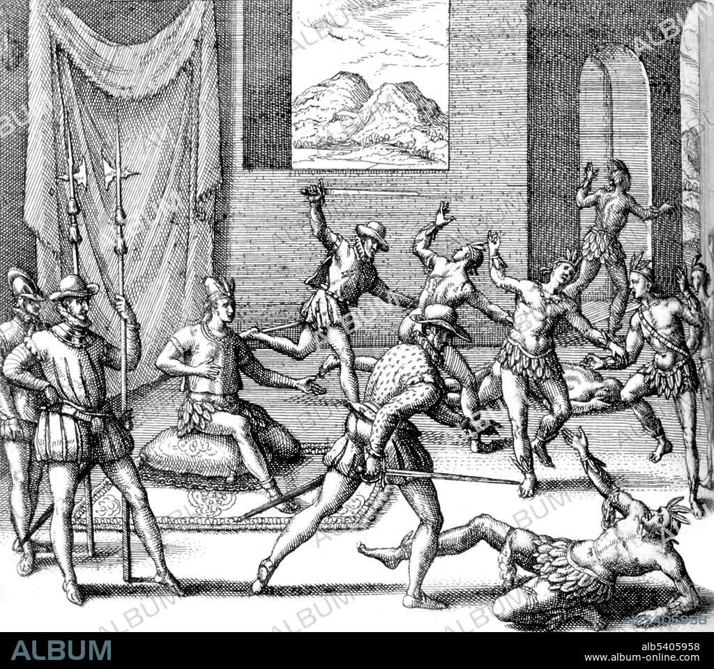 Massacre in the Great Temple, 1520