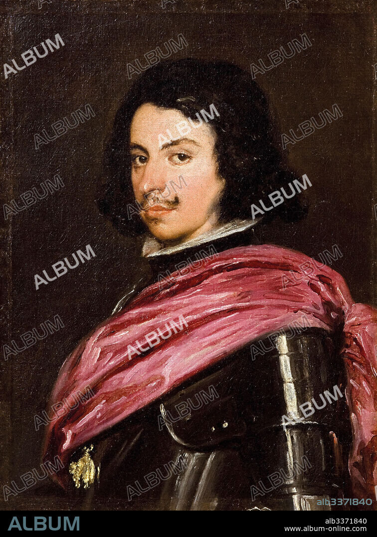 DIEGO VELAZQUEZ. Portrait of Francesco I d'Este (1610-1658).