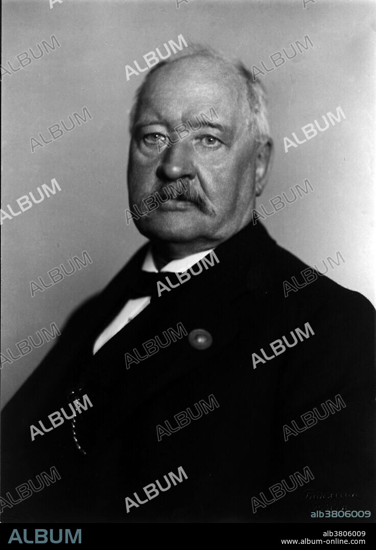 Svante August Arrhenius (February 19, 1859 - October 2, 1927) was a Swedish scientist and one of the founders of the science of physical chemistry. In 1884 he submitted a 150 page dissertation on electrolytic conductivity to Uppsala for the doctorate. It did not impress the professors. Later, extensions of this very work would earn him the Nobel Prize in Chemistry. The most important idea in the dissertation was his explanation of the fact that neither pure salts nor pure water is a conductor, but solutions of salts in water are. In 1900, he became involved in setting up the Nobel Institutes and the Nobel Prizes. In 1902 he began to investigate physiological problems in terms of chemical theory. He determined that reactions in living organisms and in the test tube followed the same laws. In 1903 he became the first Swede to be awarded the Nobel Prize in chemistry. He also turned his attention to geology, astronomy, physical cosmology, and astrophysics, accounting for the birth of the solar system by interstellar collision. In 1927, he came down with an attack of acute intestinal catarrh, and died at the age of 68.