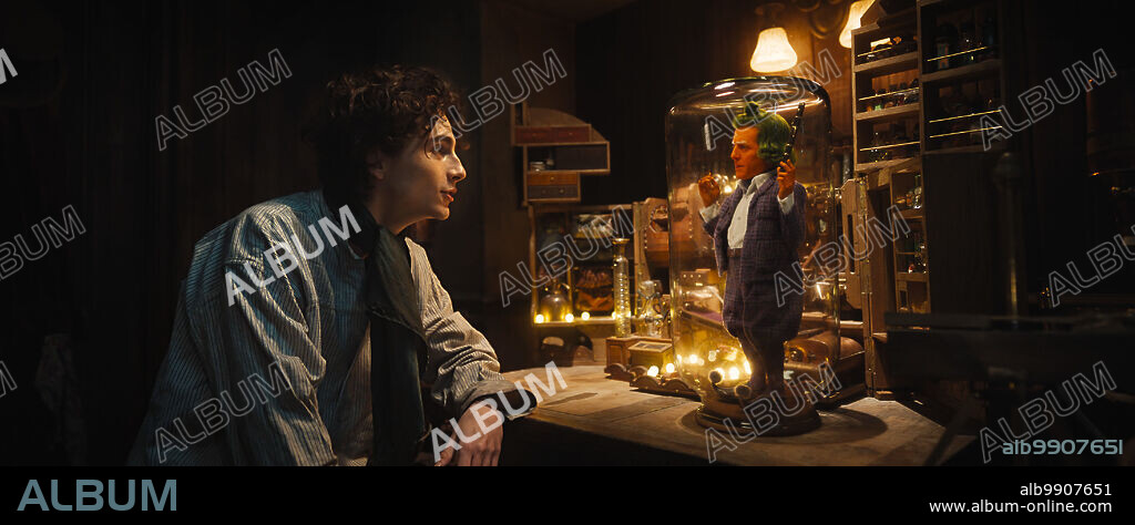 TIMOTHEE CHALAMET in WONKA, 2023, unter der Regie von PAUL KING. Copyright WARNER BROS.
