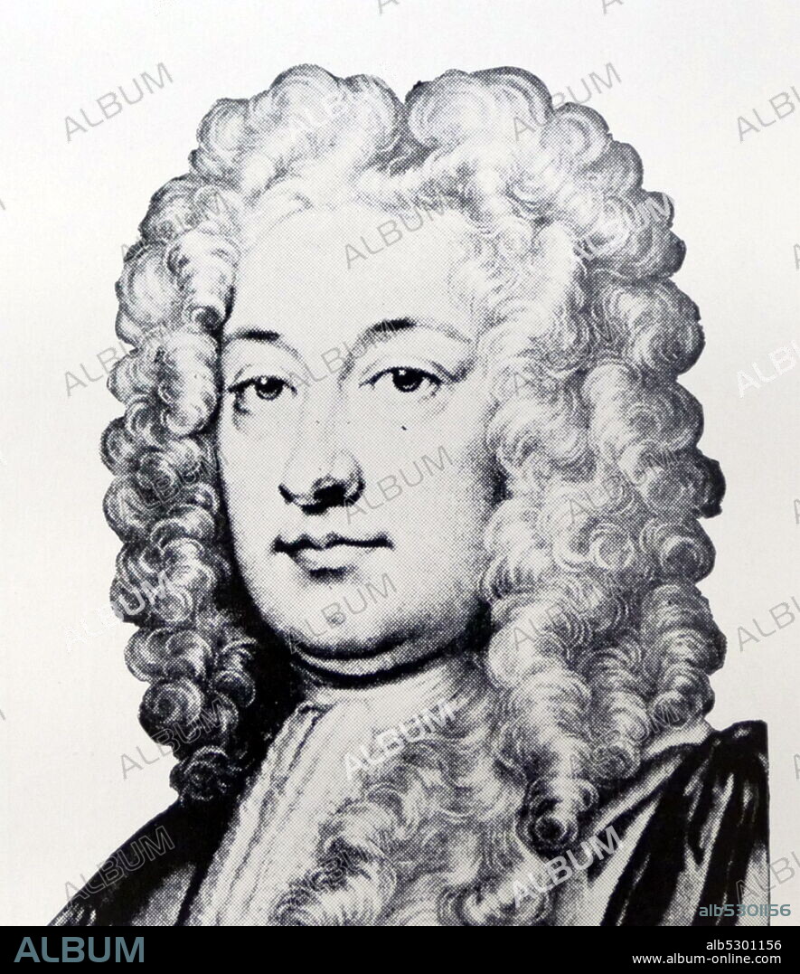Illustration showing Charles Townshend, 2nd Viscount Townshend, (1674 - 1738); English Whig statesman. He served for a decade as Secretary of State for the Northern Department, 1714-1717, 1721-1730. He directed British foreign policy in close collaboration with his brother-in-law, prime minister Robert Walpole. He was often known as Turnip Townshend because of his strong interest in farming turnips and his role in the British Agricultural Revolution.