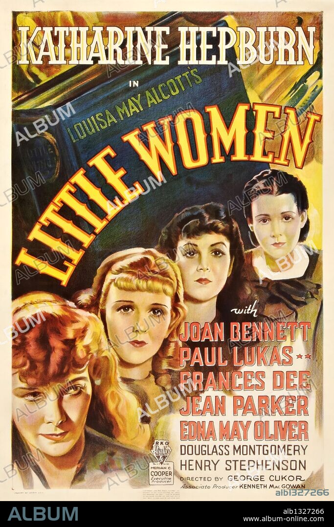 Poster of LITTLE WOMEN, 1933, directed by GEORGE CUKOR. Copyright RKO.