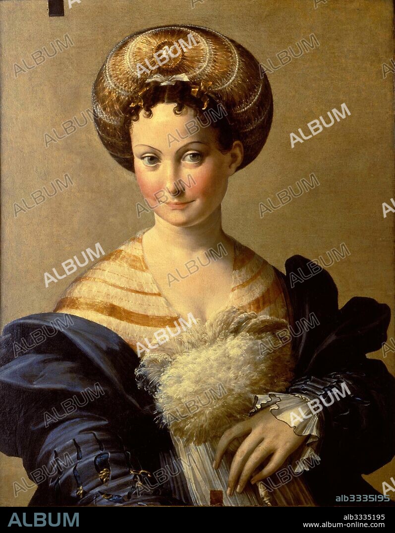 PARMIGIANINO. Portrait of a Young Woman (Turkish Slave).