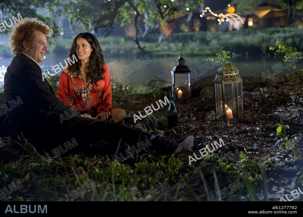 JOHN C. REILLY und SALMA HAYEK in CIRQUE DU FREAK: THE VAMPIRE'S ASSISTANT, 2009, unter der Regie von PAUL WEITZ. Copyright Donners company/universal pictures.