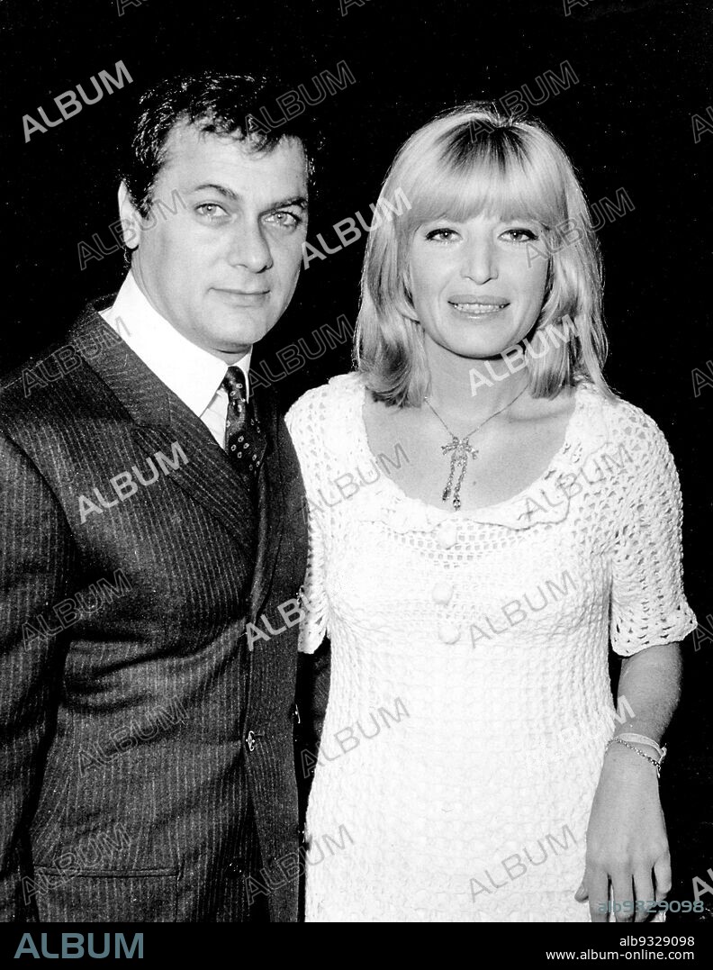 Tony Curtis and Monica Vitti, 60s.