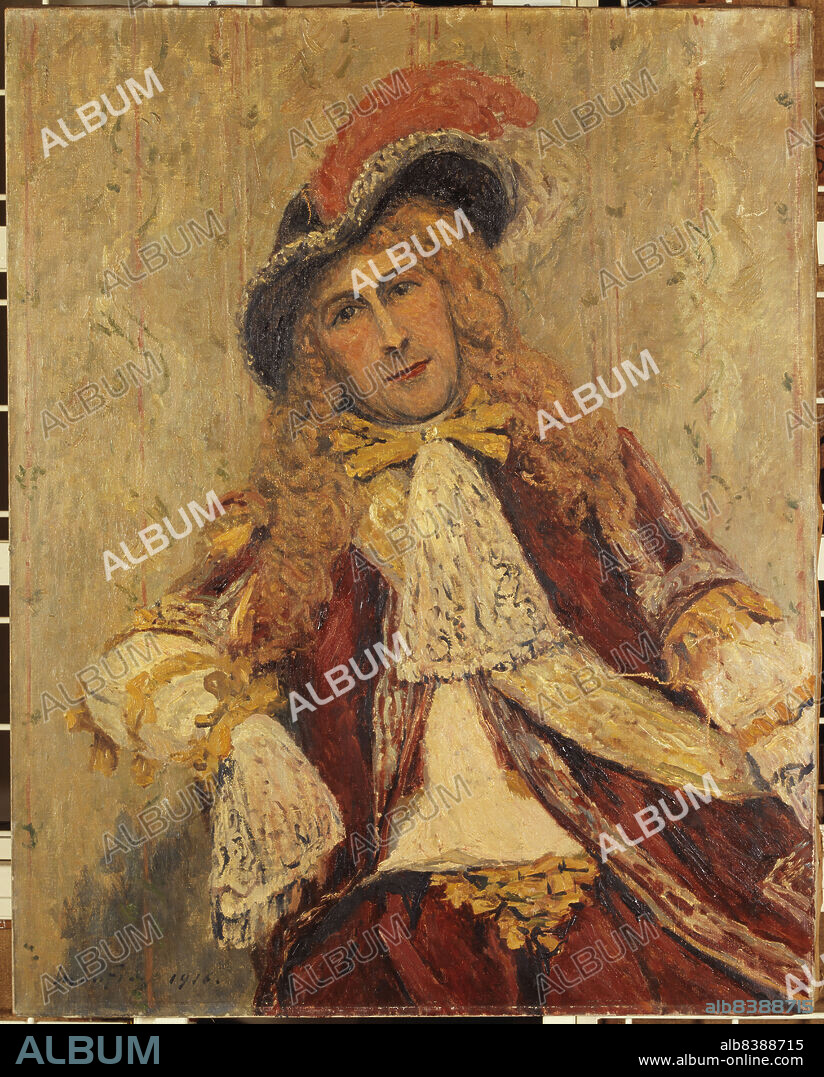MAXIME EMILE LOUIS MAUFRA. Emile Dehelly (1871-1969), member of the Comedie-Francaise, in stage costume, 1916.