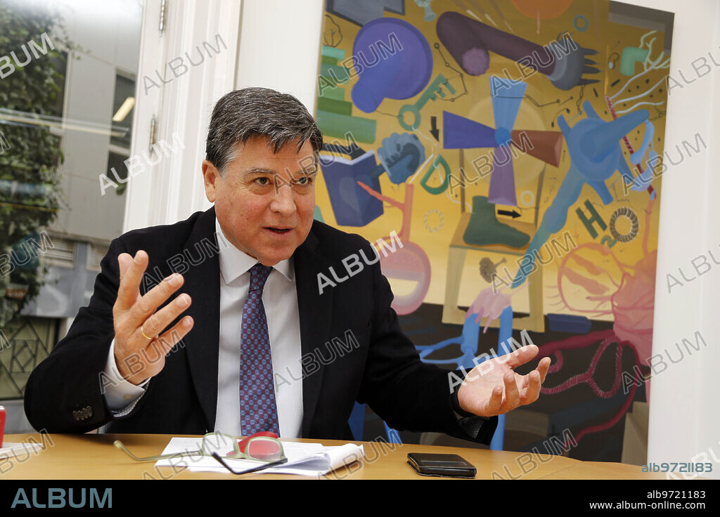 Alicante, 03/22/2016. Interview with José Manuel Claver, president of the Central Union of Irrigators of the Tajo Segura Aqueduct. Photo: Sergio Soler ARCHDC.