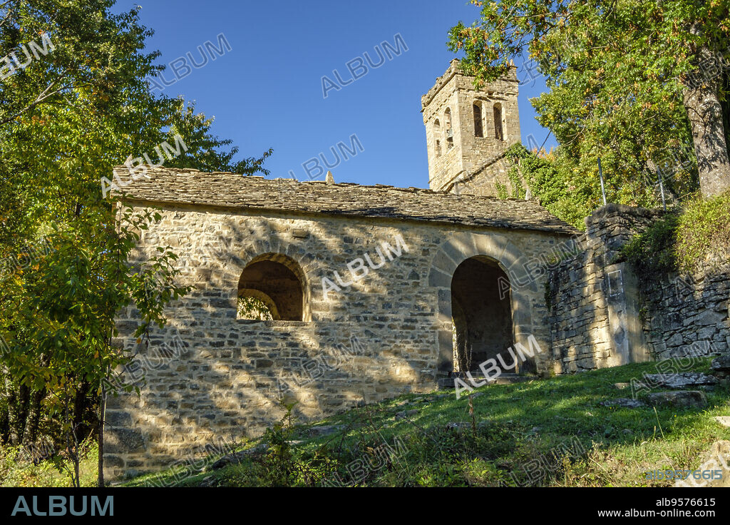 Conjuradero, Asín de Broto, municipality of Broto, Sobrarbe, Huesca, Aragon, Pyrenees mountain range, Spain.