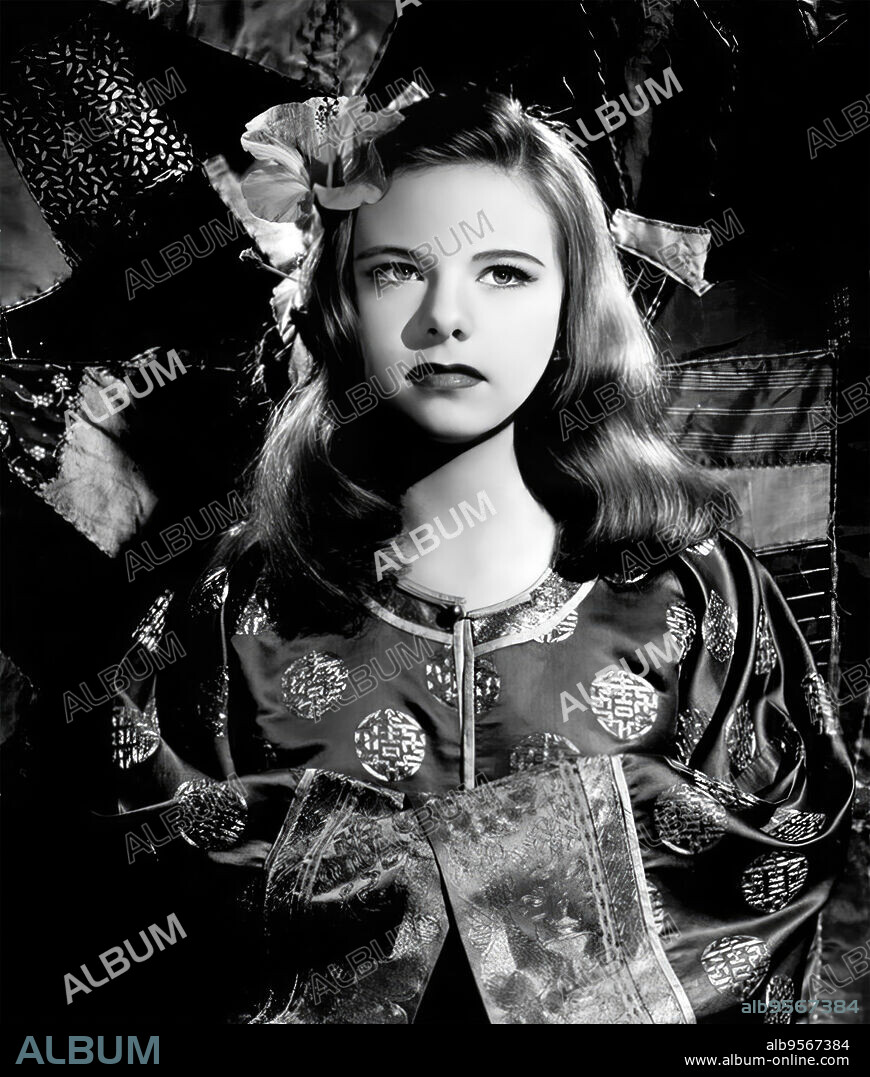 JOAN CARROLL in TOMORROW, THE WORLD!, 1944, directed by LESLIE FENTON. Copyright UNITED ARTISTS.