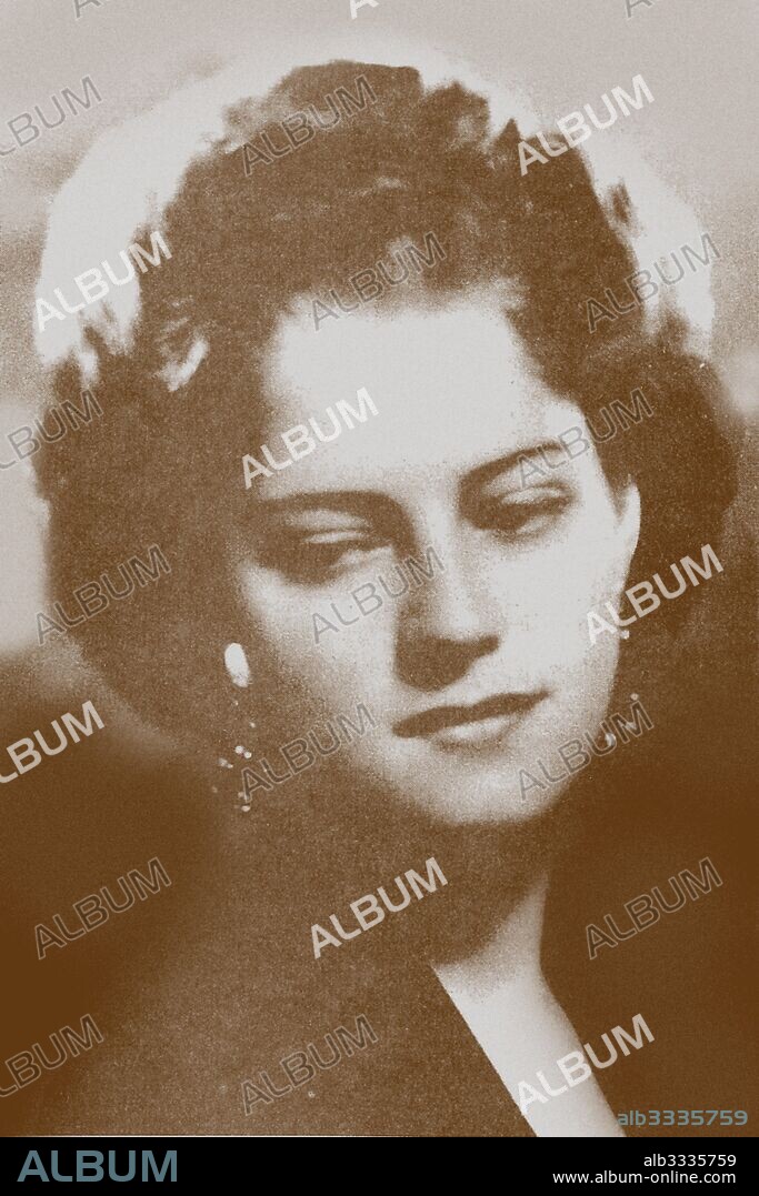 ANONYM. Tatiana Hilarionowna Princess of Metternich-Winneburg, born Princess Vassiltchikova.