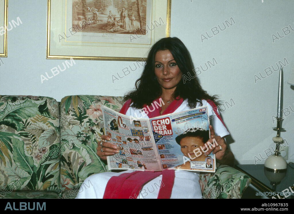 German actress Marie Louise Gassen, Germany 1970s.
