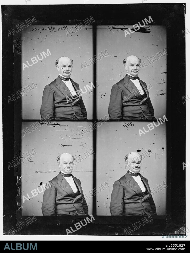 UNKNOWN. General Francis Elias Spinner, 1865-1880. Spinner, General U.S.A. (not in uniform), between 1865 and 1880. [Anti-slavery; Treasurer of the United States from 1861 to 1875; first administrator in the federal government to employ women for clerical jobs].