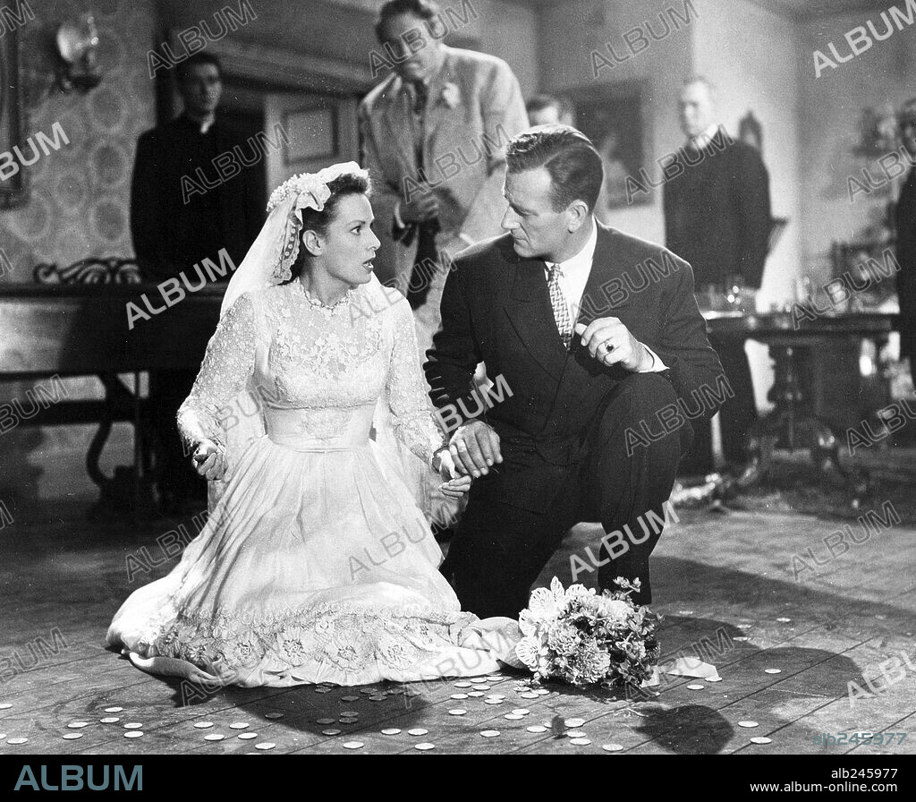 JOHN WAYNE y MAUREEN O'HARA en EL HOMBRE TRANQUILO, 1952 (THE QUIET MAN), dirigida por JOHN FORD. Copyright REPUBLIC PICTURES.