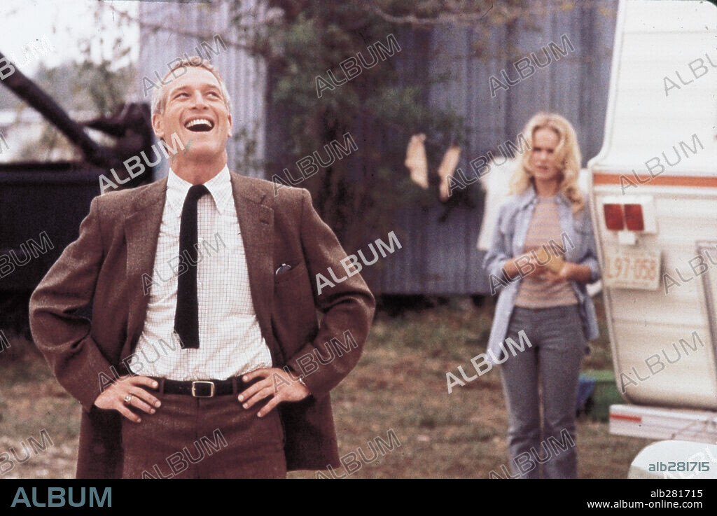 PAUL NEWMAN en CON EL AGUA AL CUELLO, 1975 (THE DROWNING POOL), dirigida por STUART ROSENBERG. Copyright WARNER BROTHERS.