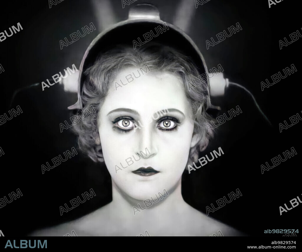 BRIGITTE HELM in METROPOLIS, 1927, unter der Regie von FRITZ LANG. Copyright U.F.A.