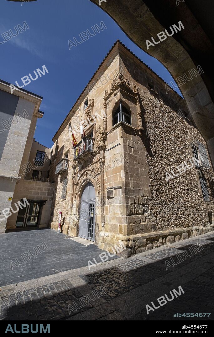 Palacio de los Ríos y Salcedo, Renacentista, siglo XVI, Archivo Histórico Provincial, Soria, Comunidad Autónoma de Castilla, Spain, Europe.