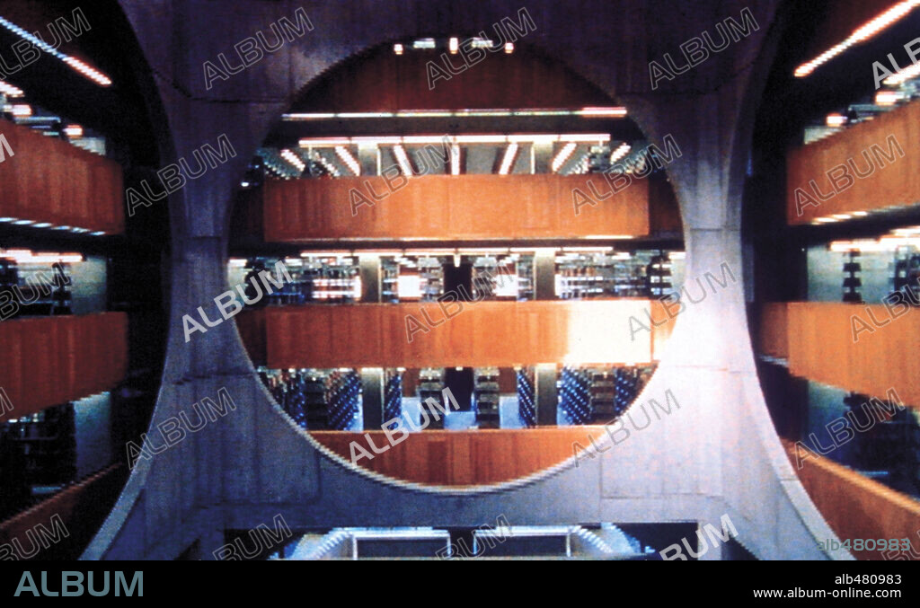 MY ARCHITECT: A SON'S JOURNEY, 2003, directed by NATHALIEN KAHN. The Philips Exeter Academy Library, Exeter, New Hampshire.